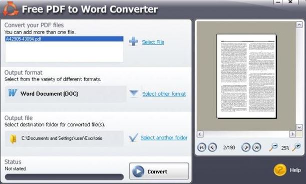 pdf to word converter for mac fre